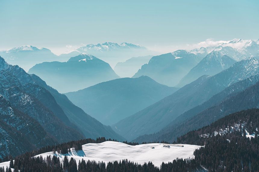 Fototapeten nach Maß, Bergpanorama, 10214, Vavex