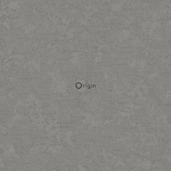 Braune Vliestapete mit feinem Metallic-Glanz 345945, Matières - Metal, Origin