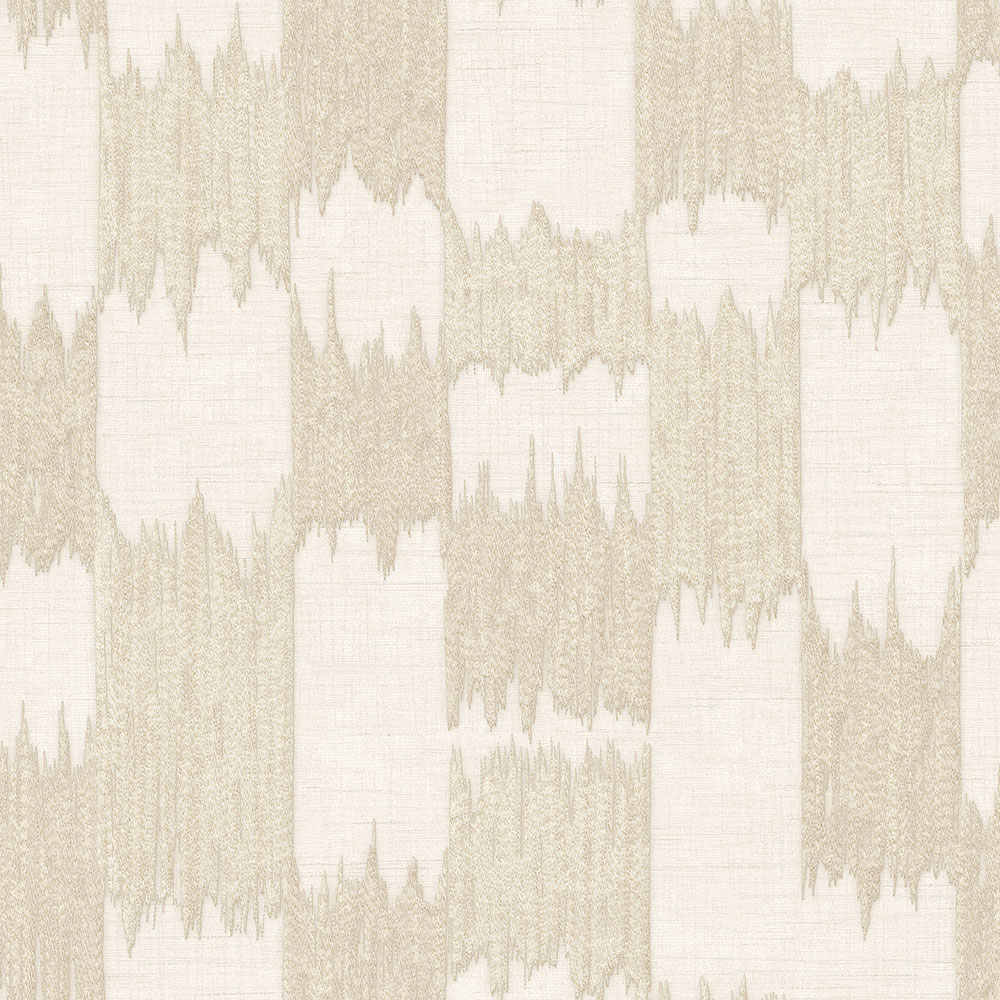 Abstrakte Tapete, Beige, Creme, Streifen, RE521032, Renaissance, Design ID