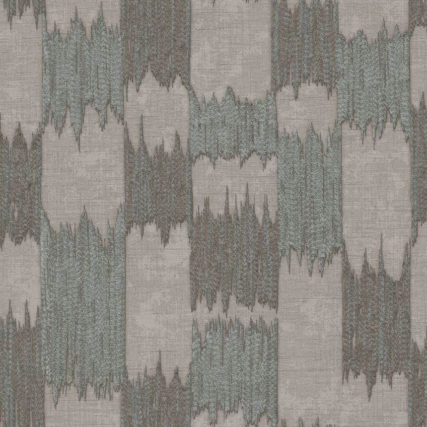 Abstrakte Tapete, Grau-Beige, Braun, RE521035, Renaissance, Design ID