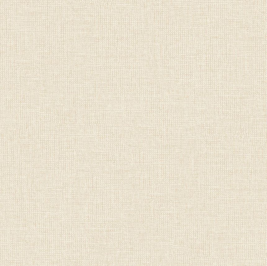 Tapete in melierter Stoffoptik, Beige, Gelb-Weiß, RE521042, Renaissance, Design ID
