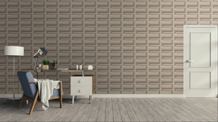 3D-Tapete, Beige, RE521074, Renaissance, Design ID