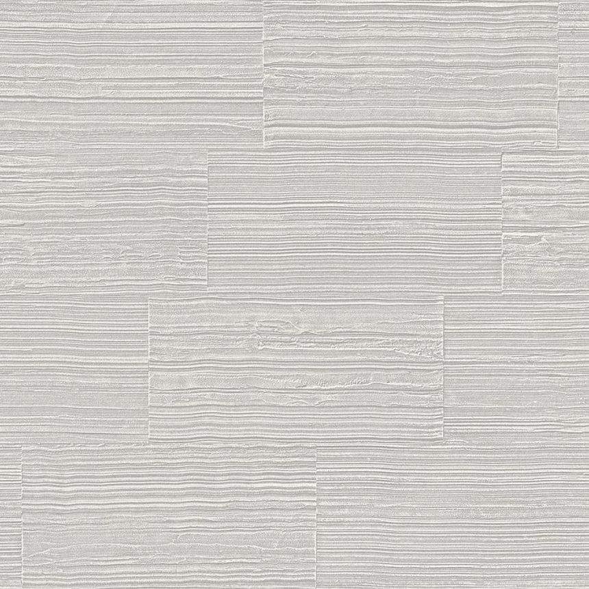 Vliestapete, Imitation von grau-beigen Steinfliesen 347576, Matières - Stone, Origin