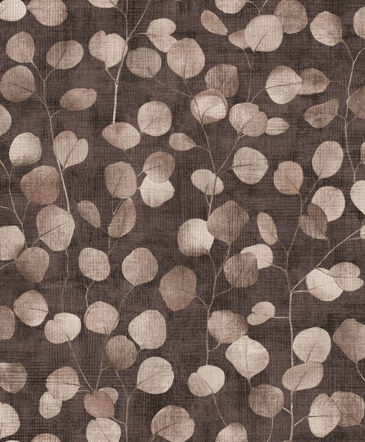 Vliestapete, braun, Blätter, S 81639, Bestseller Basic 1, Marburg