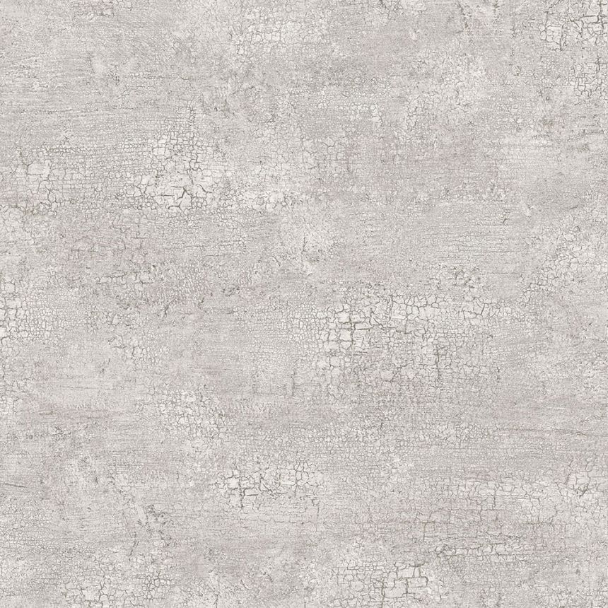 Graue Vliestapete mit Risseffekt 347565, Matières - Stone, Origin