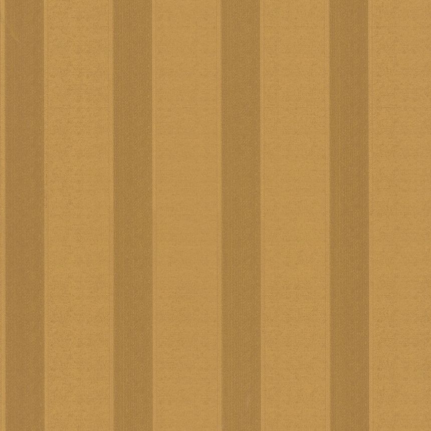 Luxuriöse Vliestapete, senfgelb-gold, Streifen, Z40016, Tradizione Italiana 3, Zambaiti Parati
