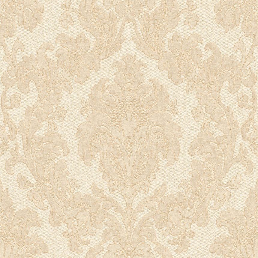 Vlies-Tapete im Schlossstil, beige (Taupe), Z40036, Tradizione Italiana 3, Zambaiti Parati