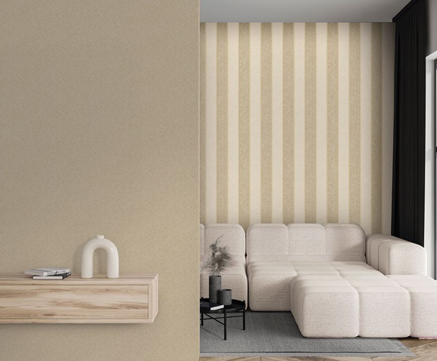 Vliestapete, cremefarben, beige, gestreift, Z40037, Tradizione Italiana 3, Zambaiti Parati