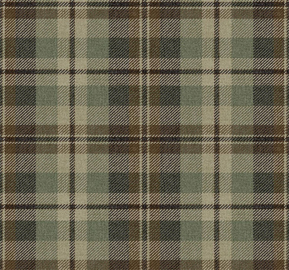 Tapete „Dundee“, grün, beige, CA10106, Carl Robinson Edition 24 „The Highlands“