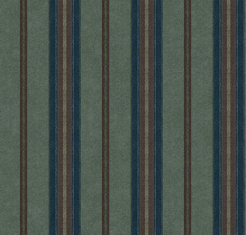 Tapete „Pitlochry“, grau-grün, schwarz, CA10301, Carl Robinson Edition 24 „The Highlands“