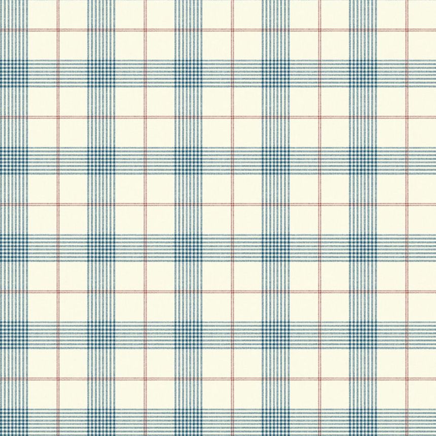 Tapete „Torridon“, blau, rot, CA11022, Carl Robinson Edition 24 „The Highlands“