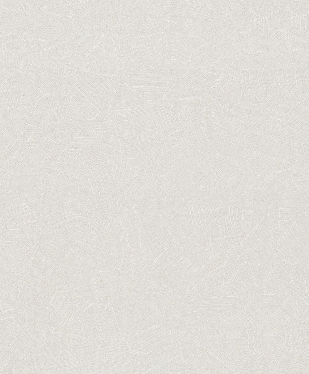 Tapete in Spachteloptik, weiß-beige, 82568, Pia, Novamur