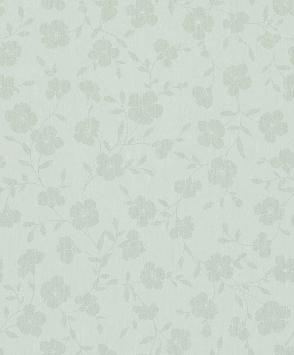 Blumentapete, grün, 82587, Pia, Novamur