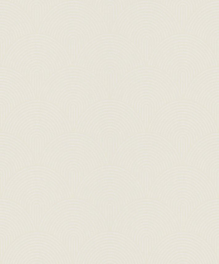 3D-Geometrietapete, beige-cremefarben, 82595, Pia, Novamur