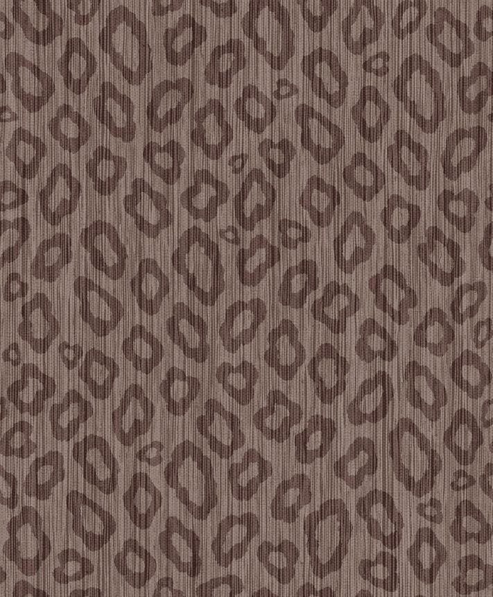 Luxuriöse Tapete mit Leopardenfellmuster, braun, 89061, Pia, Novamur