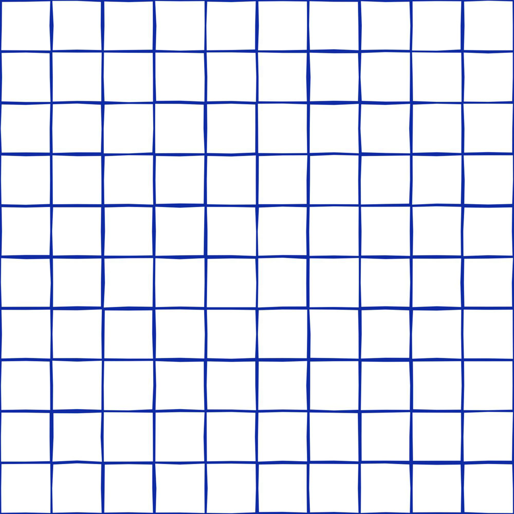 Tapete mit Gittermuster, weiß, blau, 131274, Color Pop, Esta Home