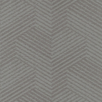 Geometrische Metallic-Braun-Grau-Vliestapete EE2103, Elementum, Grandeco