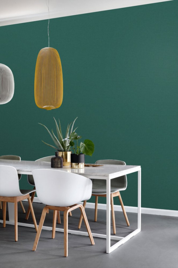 Grüne Tapete, Stoffimitat, Vliestapete, Vliestapete 148747, Blush, Esta Home