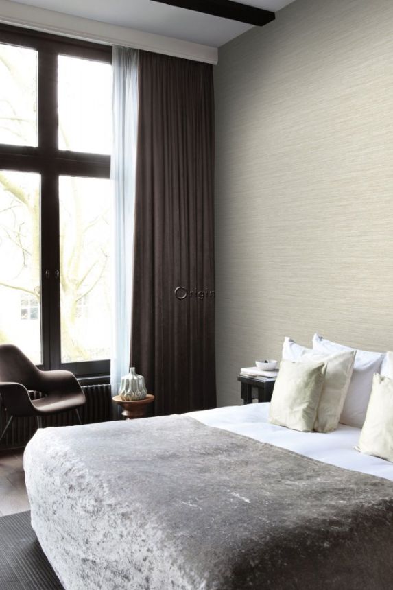 Tapete, Webstoffimitat, Vliestapete 347651, Natural Fabrics, Origin