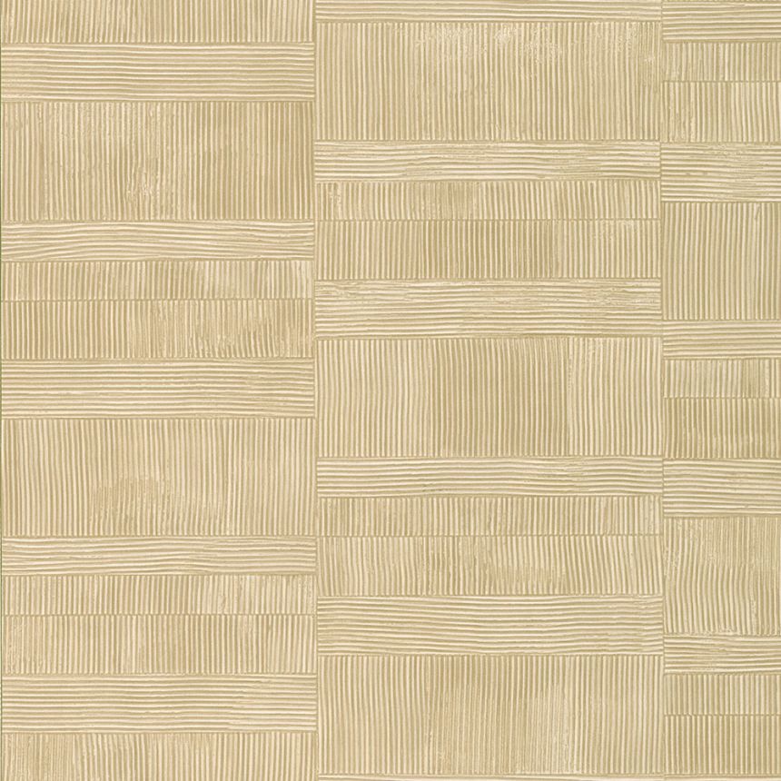 Geometrische Luxustapete beige 64603, Materea, Limonta