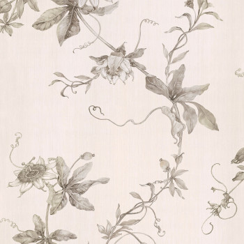 Weiße Tapete, Blumen, 220900, Preloved, BN Walls