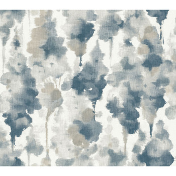 Tapete, blaues abstraktes Muster OS4291, Modern nature II, York