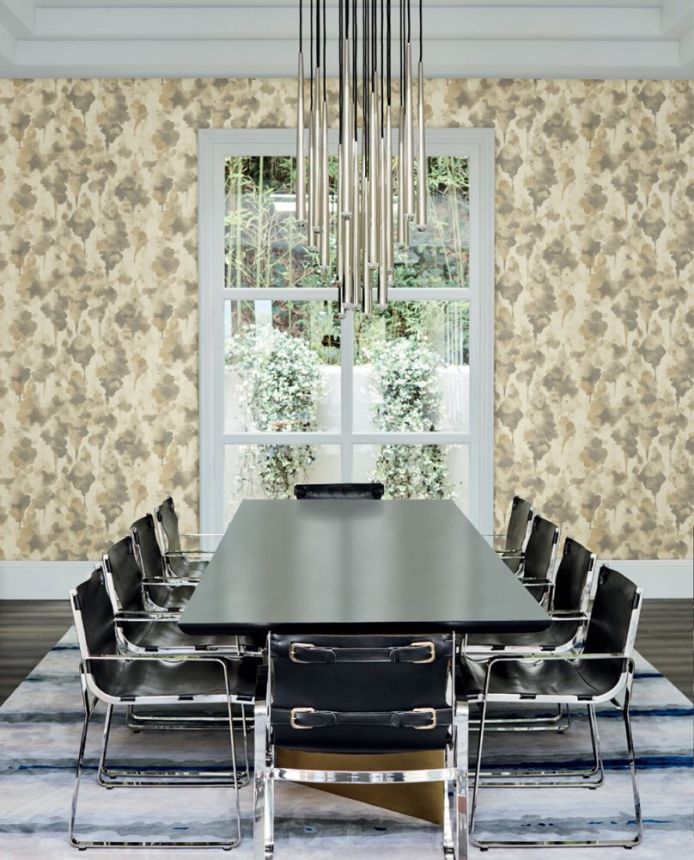 Tapete, grau-beige abstraktes Muster CZ2466, Modern nature II, York