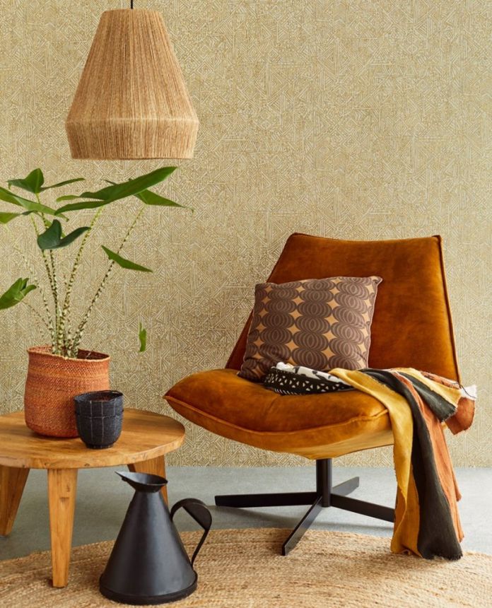 Luxury non-woven wallpaper 391524, Terra, Eijffinger