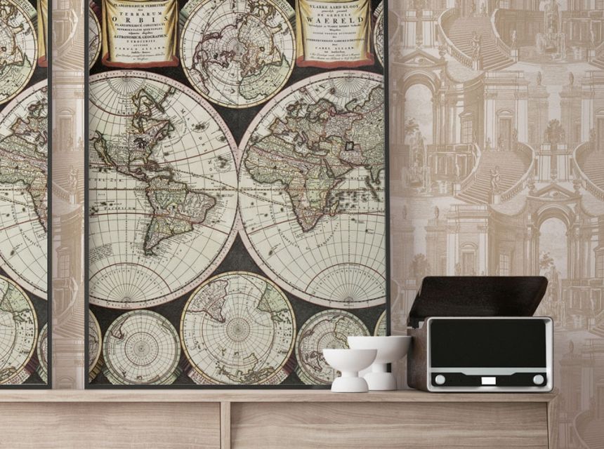 Non-woven wallpaper VD219153, Verde 2, Design ID