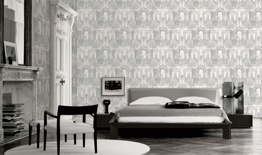 Non-woven wallpaper VD219154, Verde 2, Design ID